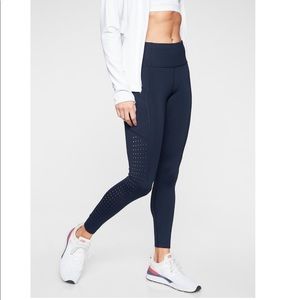 NWT Athleta contender laser cut tight